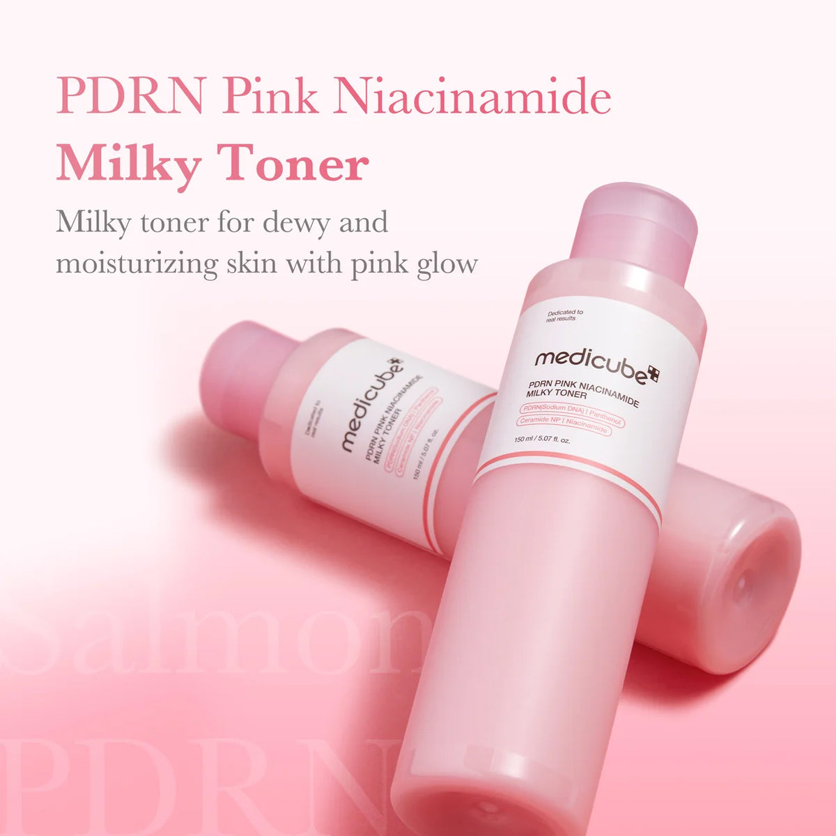 Medicube PDRN Pink Niacinamide Milky Toner – 150 ml