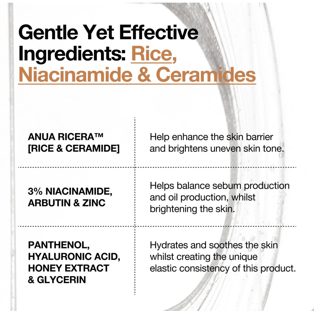 ANUA Rice Ceramide 7 Hydrating Barrier Serum