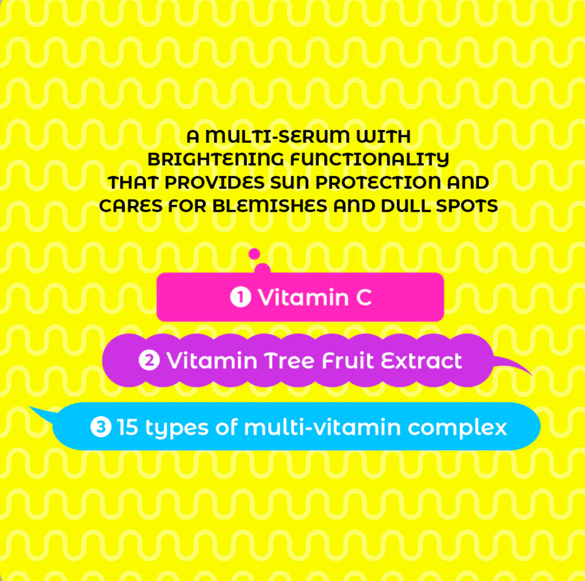 Commonlabs VITAMIN C BRIHTHENING SUN SERUM