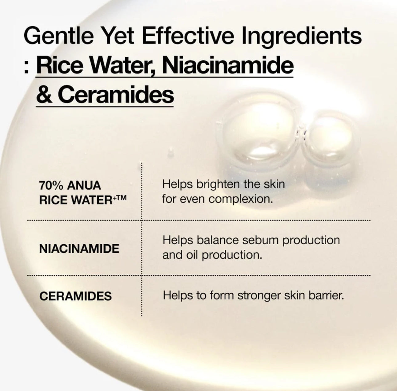 ANUA Rice 70 Glow Milky Toner