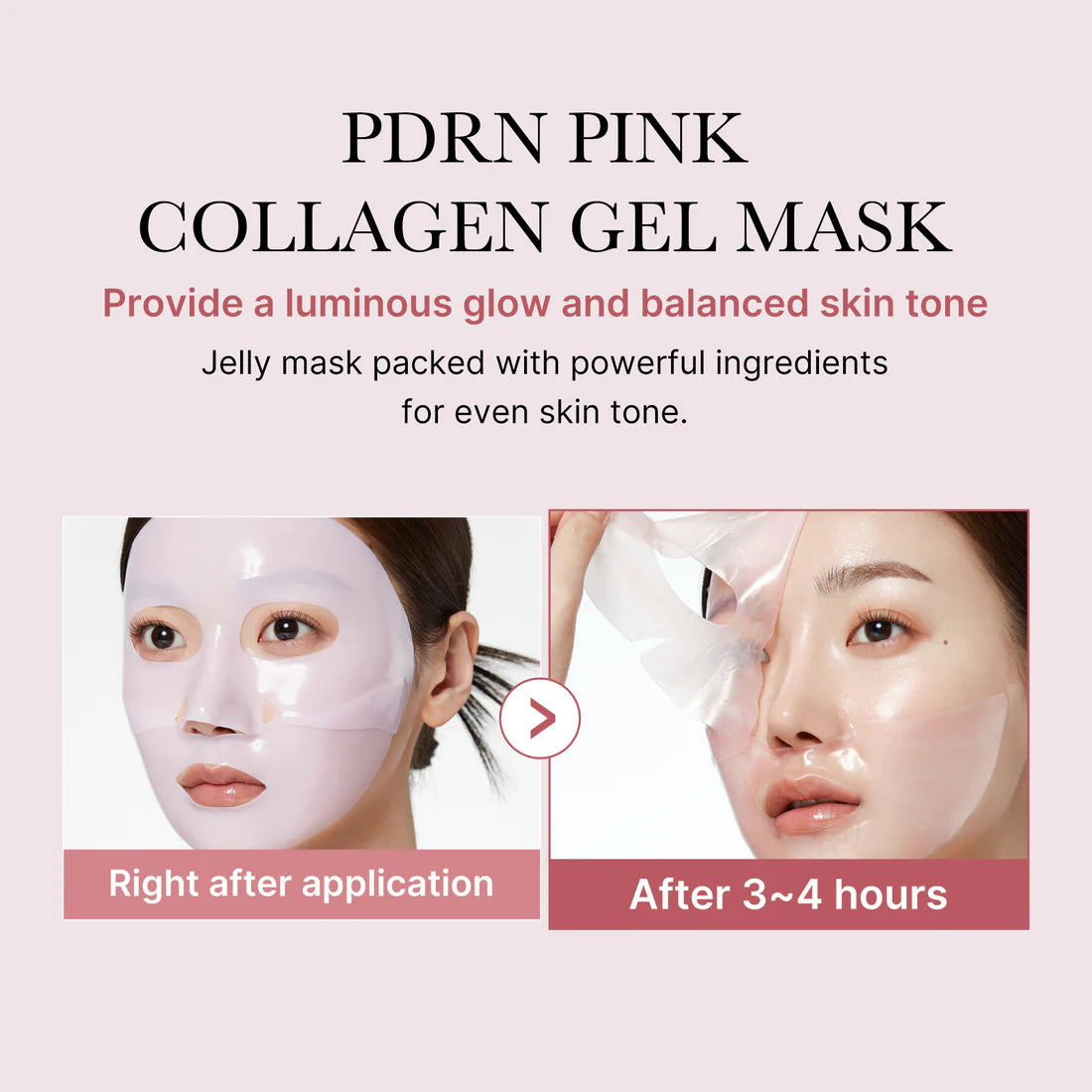 Medicube Salmon PDRN Pink Collagen Jelly Gel Mask 4pz