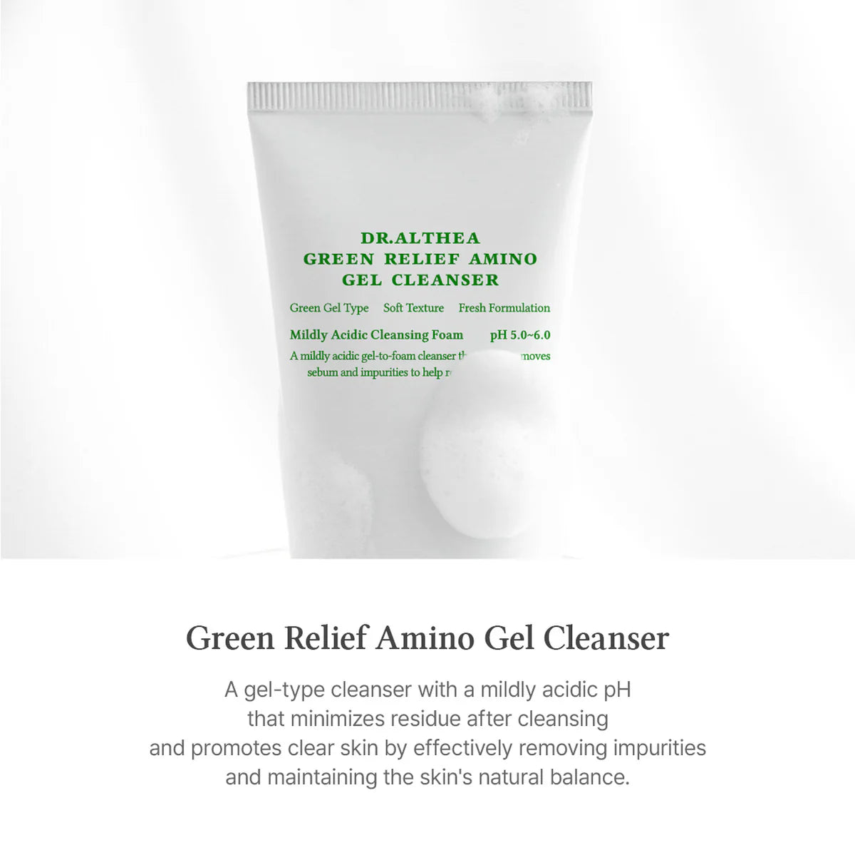 Dr.althea Green Relief Amino Gel Cleanser