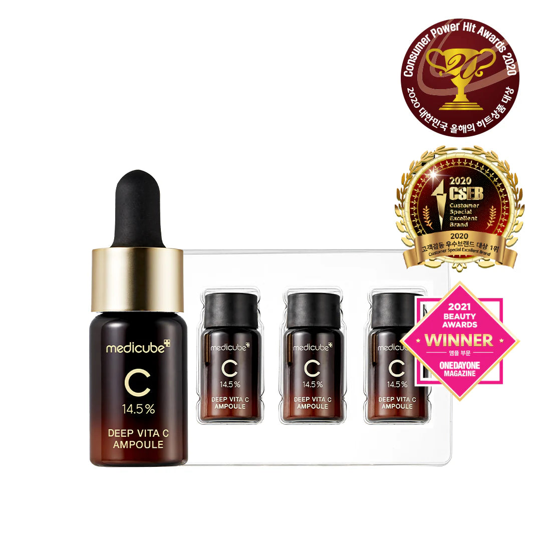 Medicube Deep Vita C Ampoule 14.5% + Mini Set