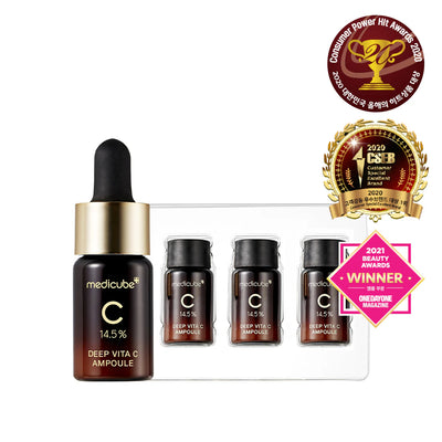 Medicube Deep Vita C Ampoule 14.5% + Mini Set
