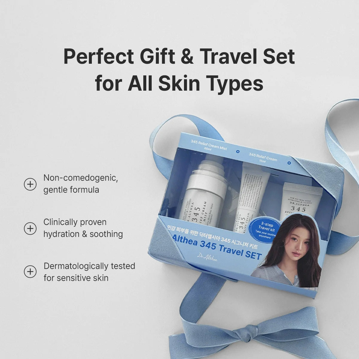 Dr. Althea 345 Relief Travel Kit 3 pasos