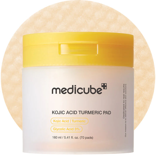 Medicube Kojic Acid Tumeric Toner Pad