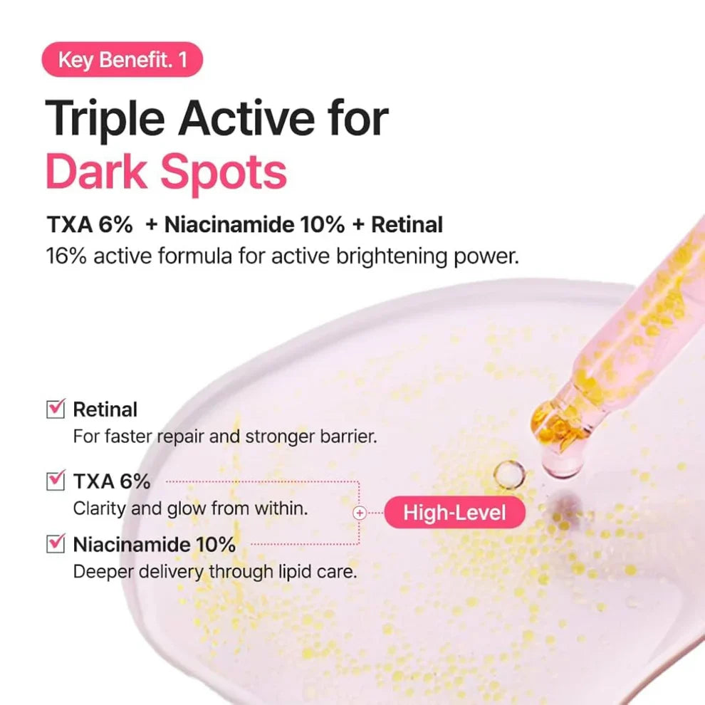 PURITO TXA 6 Niacinamide 10 Retinal Serum | 30 ml