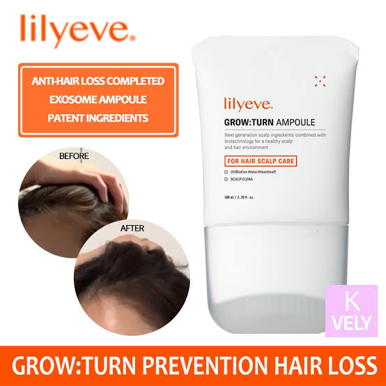 Lilyeve Grow-Turn Exosome Brush Ampoule – Tratamiento Capilar con Exosomas Vegetales 100 ml